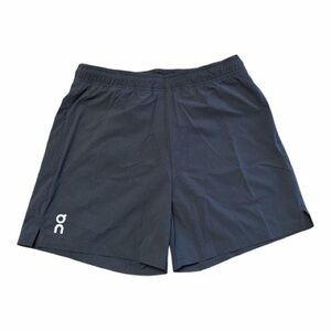 On Running Men's Black Athletic Running Shorts